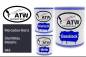 Preview: Mercedes-Benz, Starlitblau Metallic, 948: 1L Lackdose + 1L Klarlack + 500ml Härter - Set, von ATW Autoteile West.